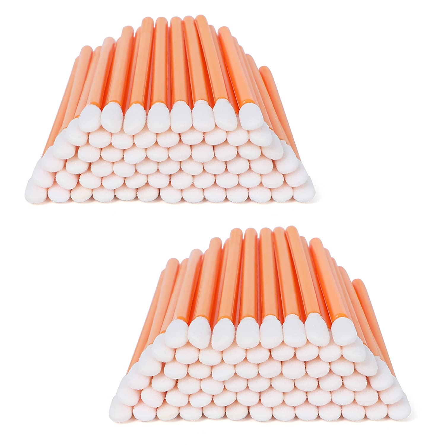 Foam Cleaning Swabs Sponge Sticks (1,000pcs with 3.4mm Round Foam Tips) (No. C709C)