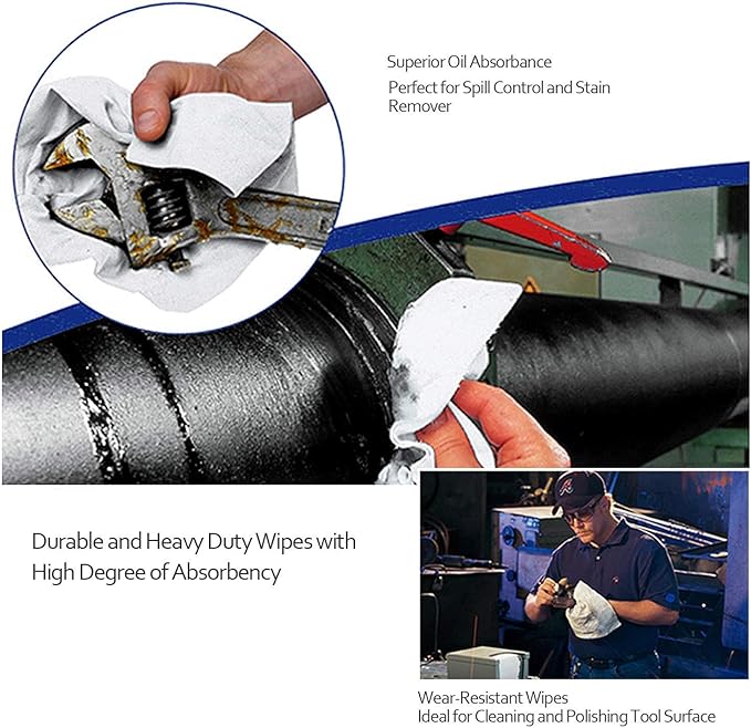 Cleanroom Nonwoven Wipes | Cellulose/Polyester Blend Wipers | 6"X6" | 56 GSM |(No. NW05606, 9,000 Wipes/ 30 Bags/Case)