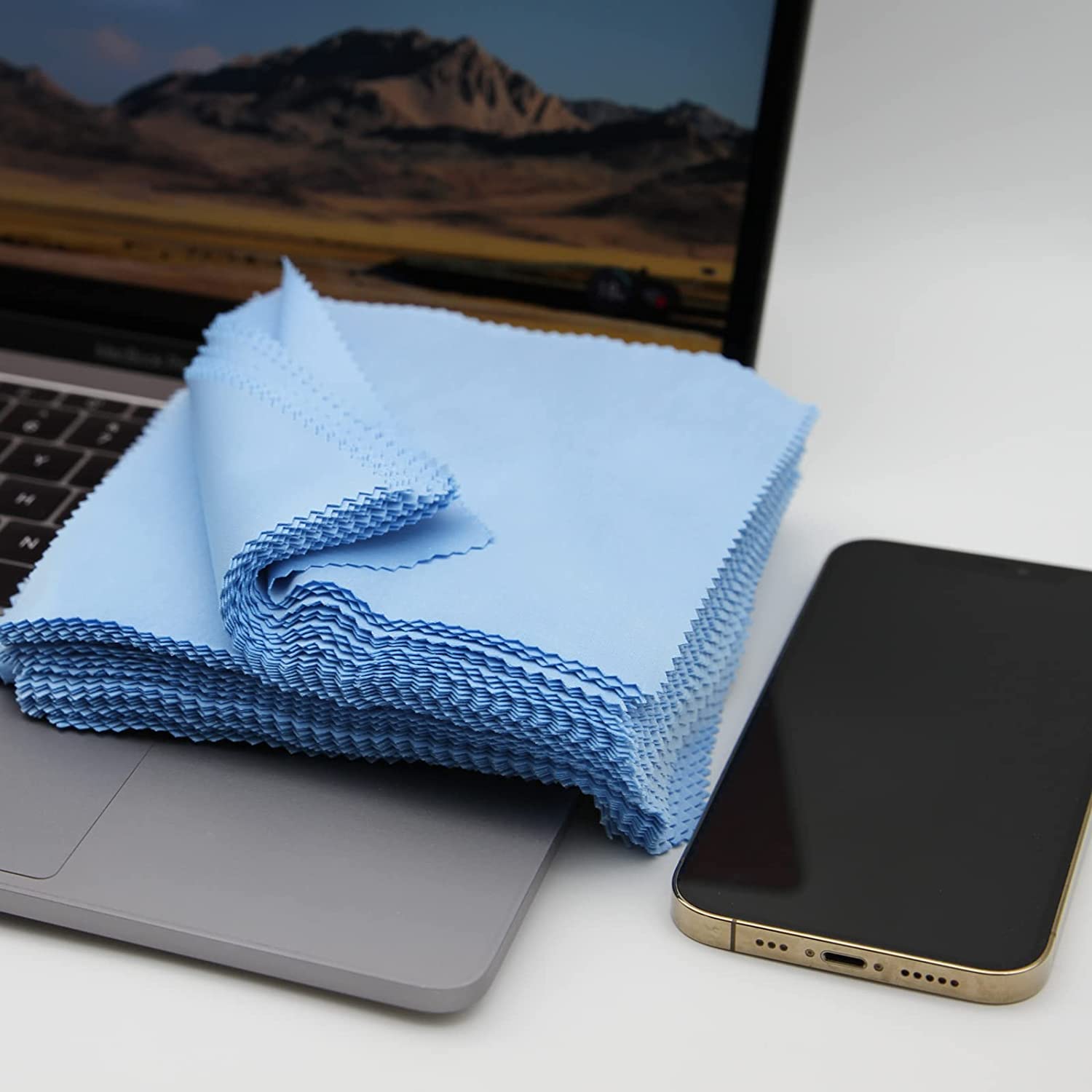 Eyeglasses Lens Cloth Neutral and Fully Customizable 10,000pcs/case (5.5"x5.5")