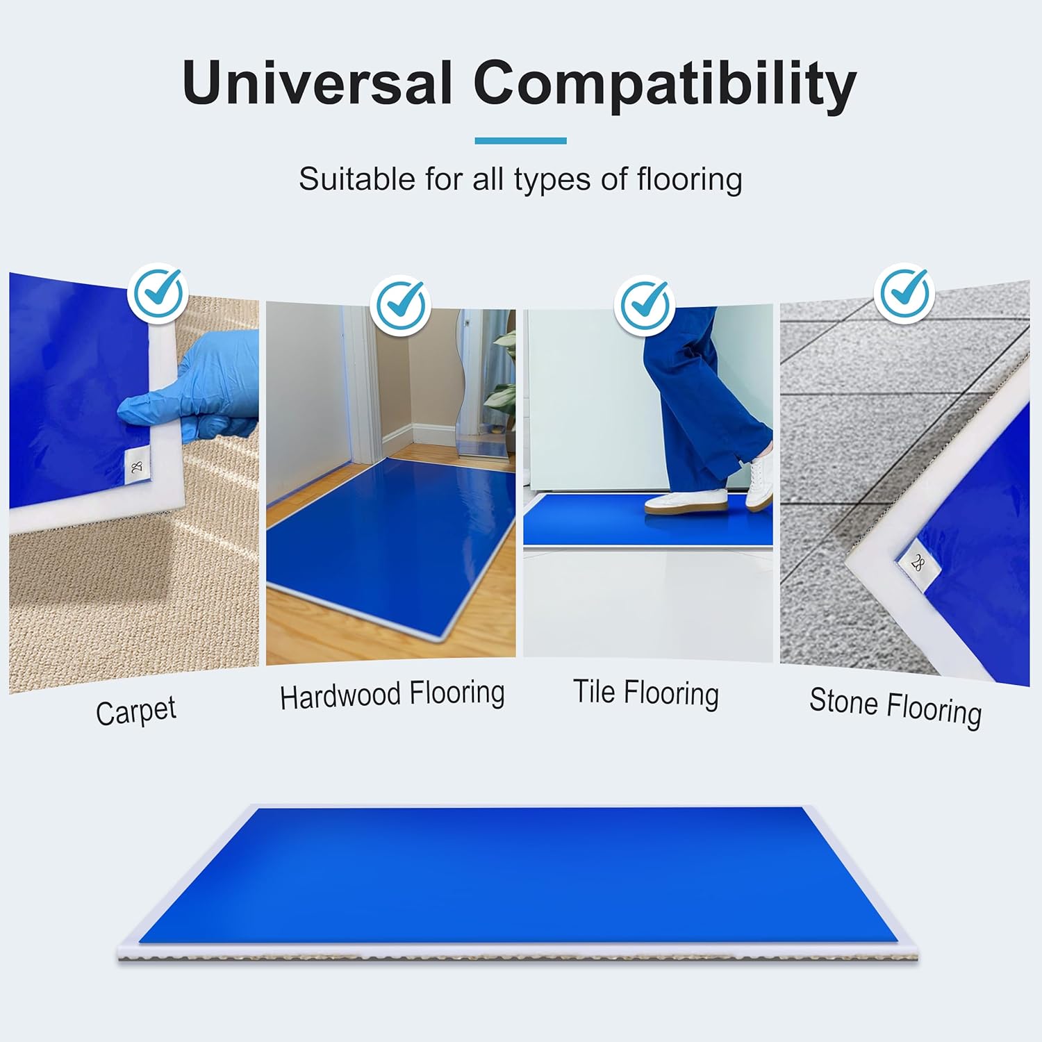 AAwipes Sticky Mat Base Pad/Frame for 24x36 Inches Sticky Mats Non-Slip Backing (SA-2436-10)