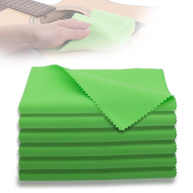 Universal Microfiber Plush Polishing Cloths (12"x12", 600 Packs) for Musical Instruments Care e.g. Guitar, Violin, Piano, Clarinet, Trumpet, Sax