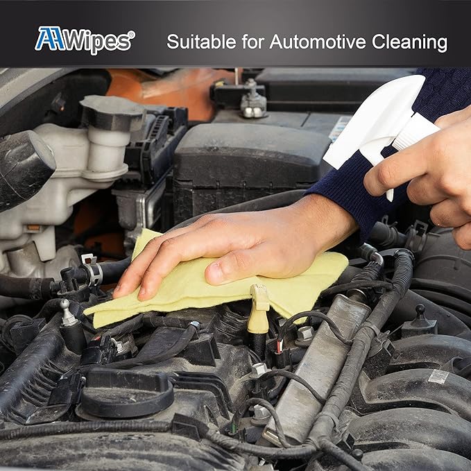 AAwipes tack cloth, Free of wax and silicone, with anti-static features: Ideal for prepping surfaces before using waterborne and solvent paints, lacquers, varnishes, and stains.