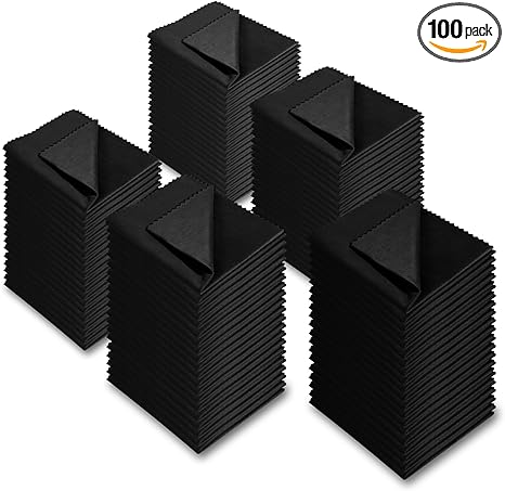 Eyeglasses Lens Cloth Neutral and Fully Customizable 10,000pcs/case (5.5"x5.5")