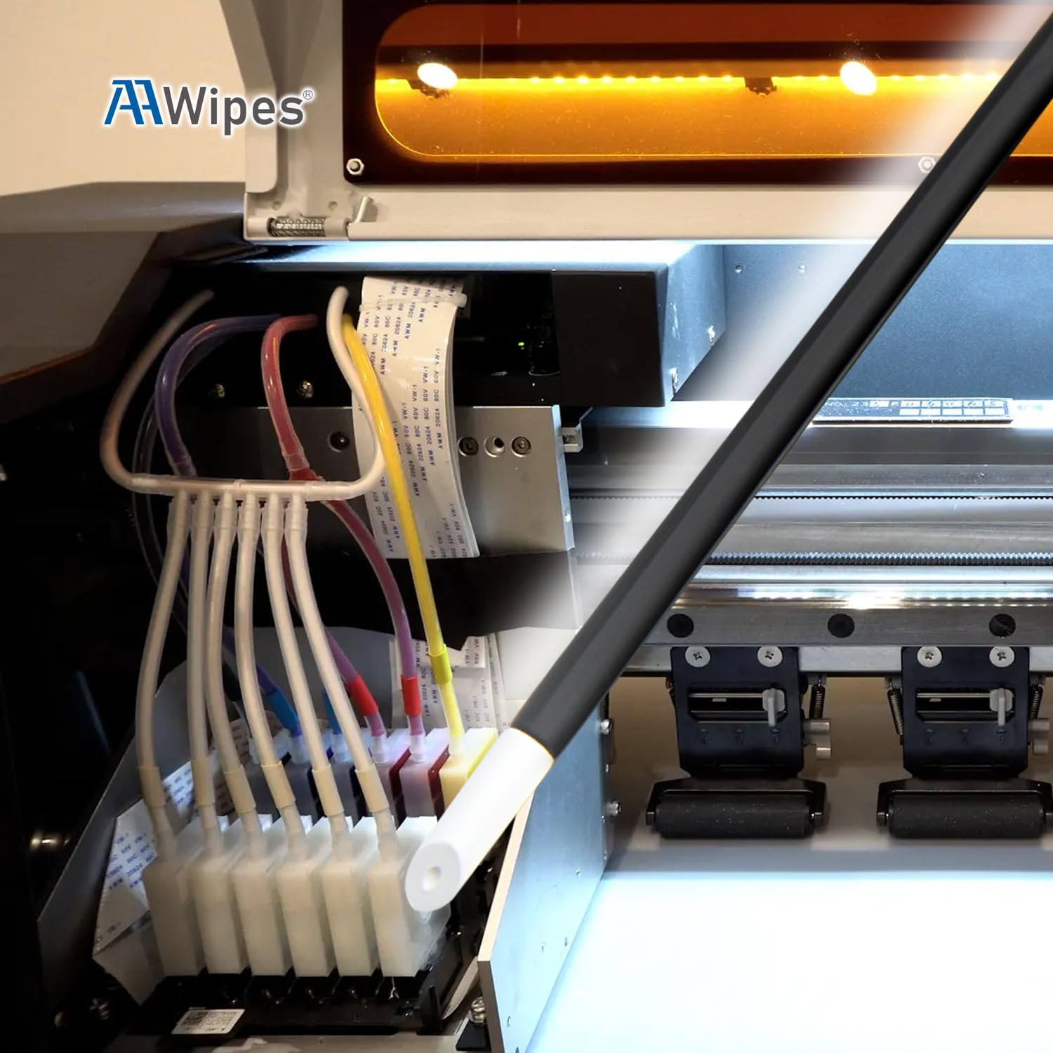 Premium Quality Super Porous PrintHead Swabs (100-Pieces, Ultrasoft, Super Porous, Angled PU Tip) for Mimaki, Epson, Brother, HP, Roland, DTG, Wide Format Printers. Suitable for Cleaning Guns, Watches, Clocks (ITS-100)