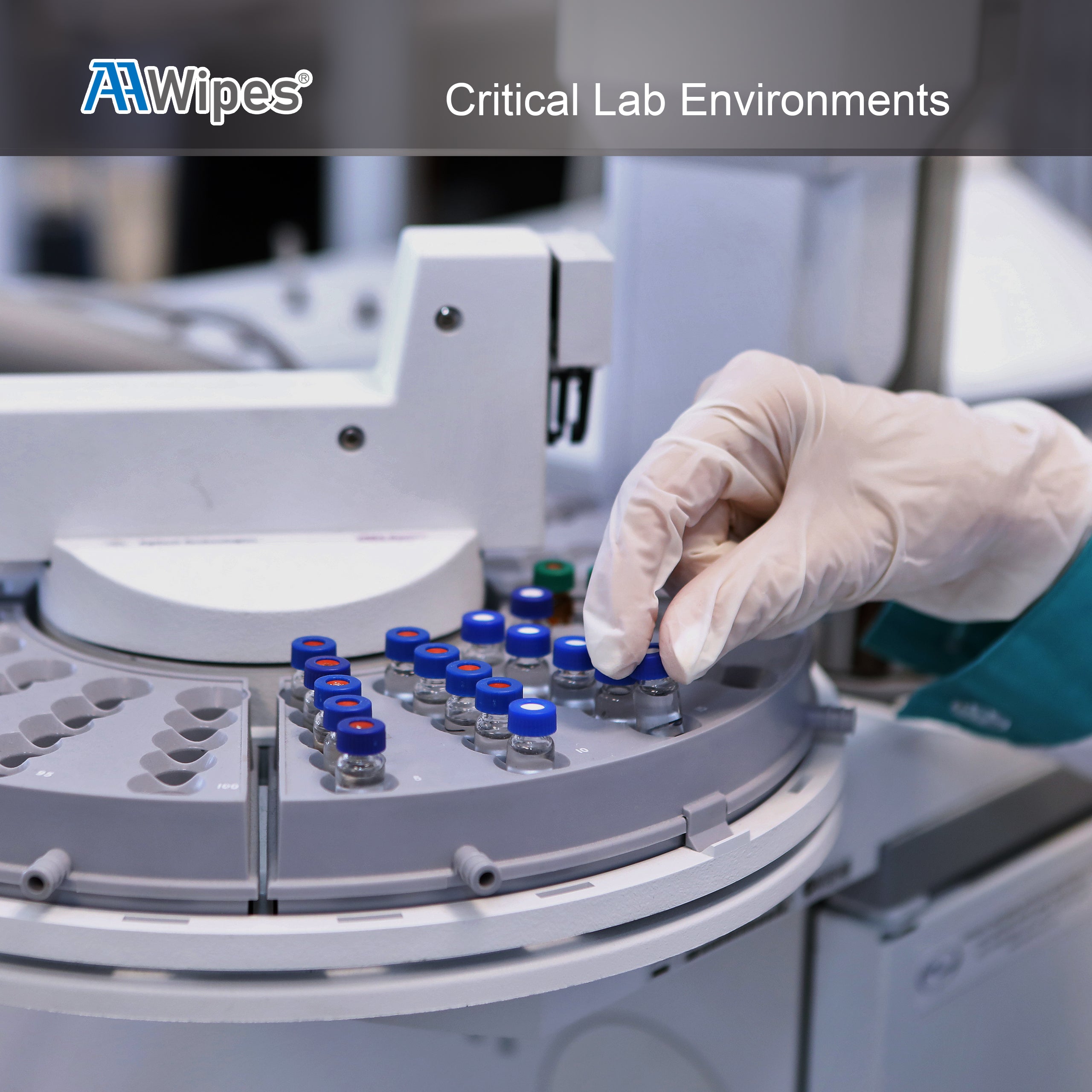 Sterile cellulose-polyester wipes (SAL 10⁻⁶) used in pharmaceutical aseptic filling lines to maintain cleanroom compliance.