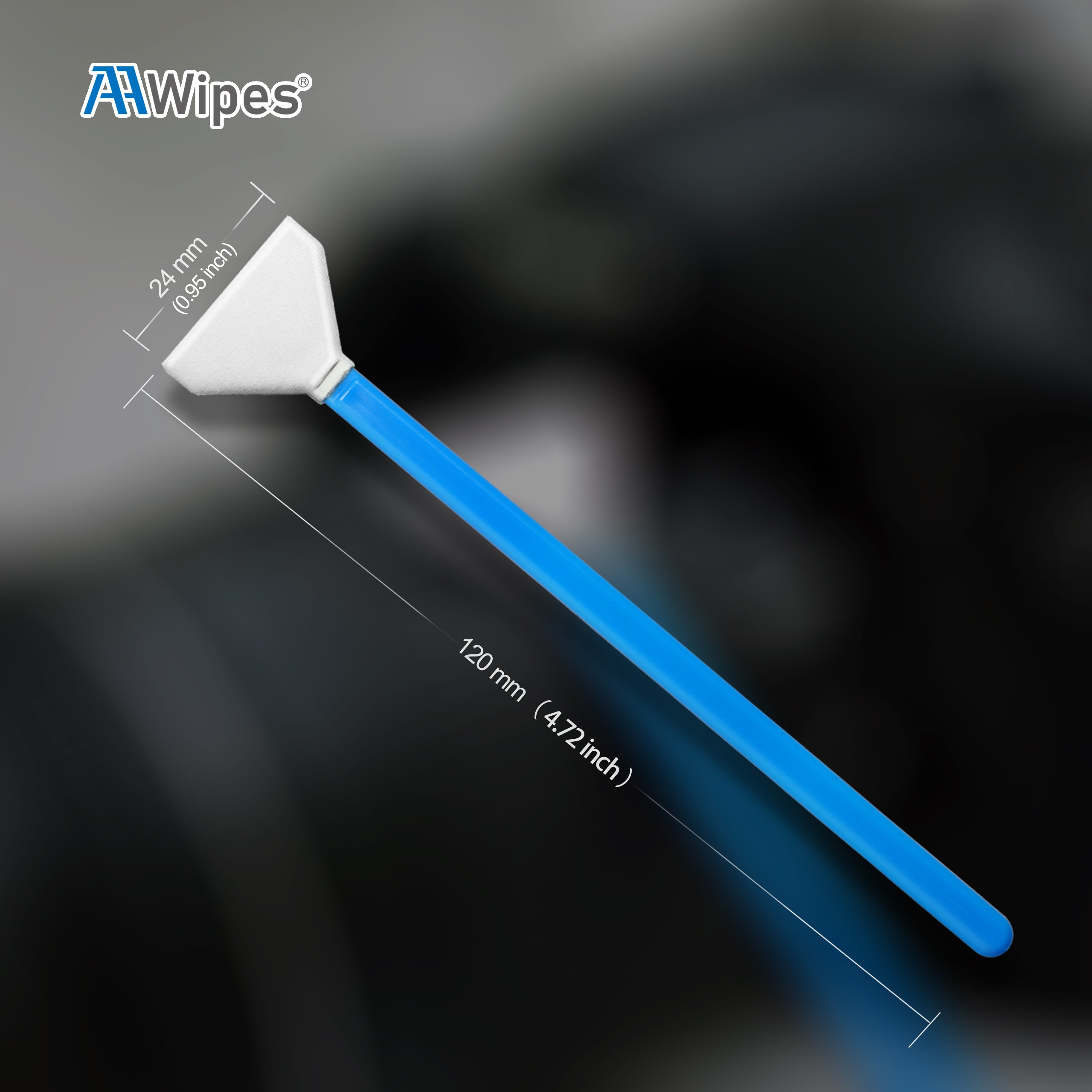 Camera Maintenance Tools Sensor Cleaning Swabs for Full Frame Sensor of DDR24 DSLR or SLR (200 Pieces of 24mm Sensor Cleaning Swabs) (No. HCS-24-200)