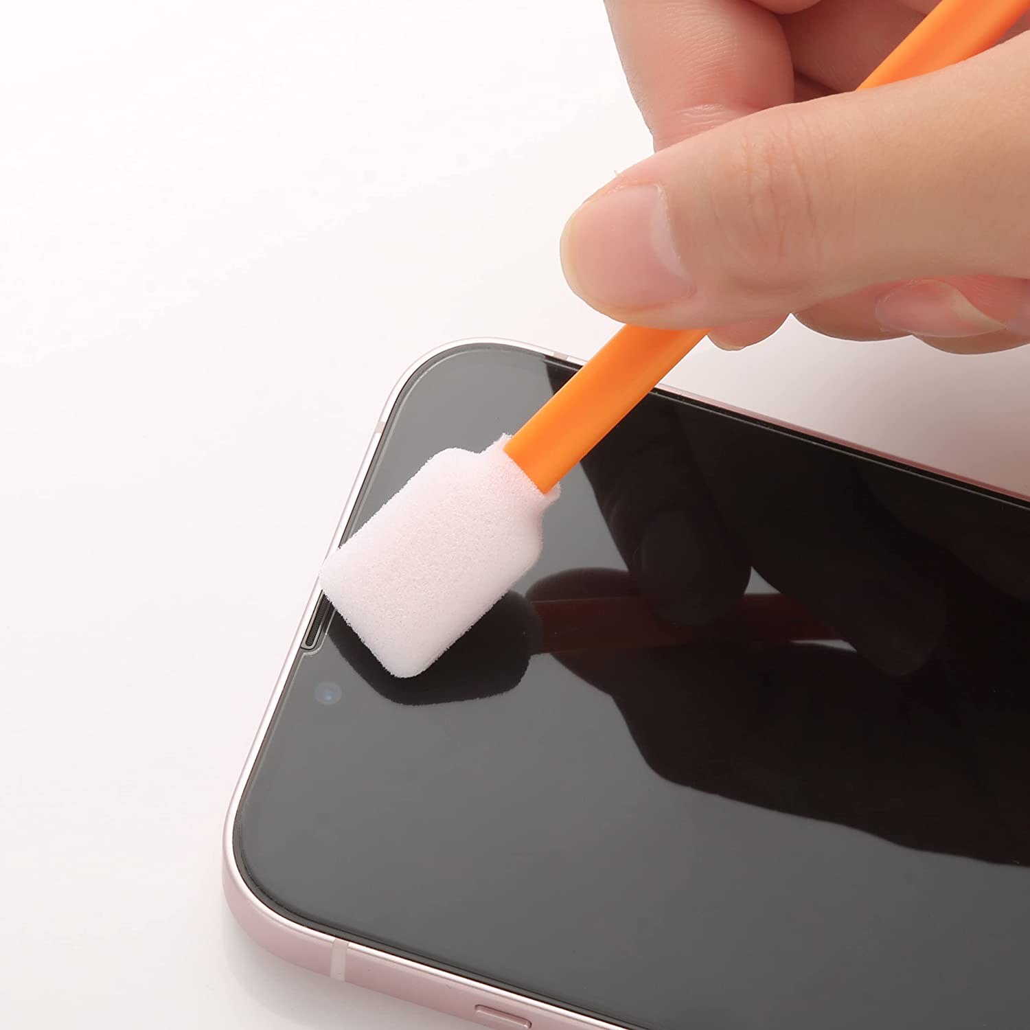 Foam swabs for electronics