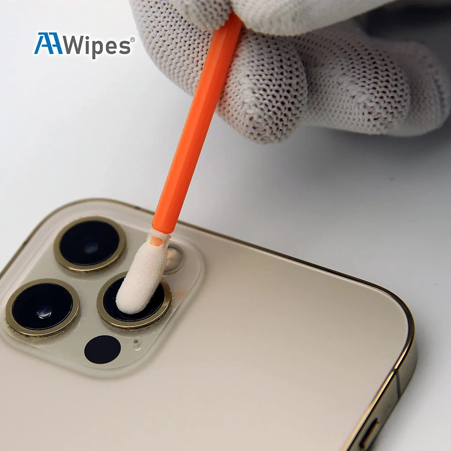 Cleanroom Swabs Foam Tip Cleaning Sponge Stick 5 Types (No. FC501, 1,000 Pcs/Pack)