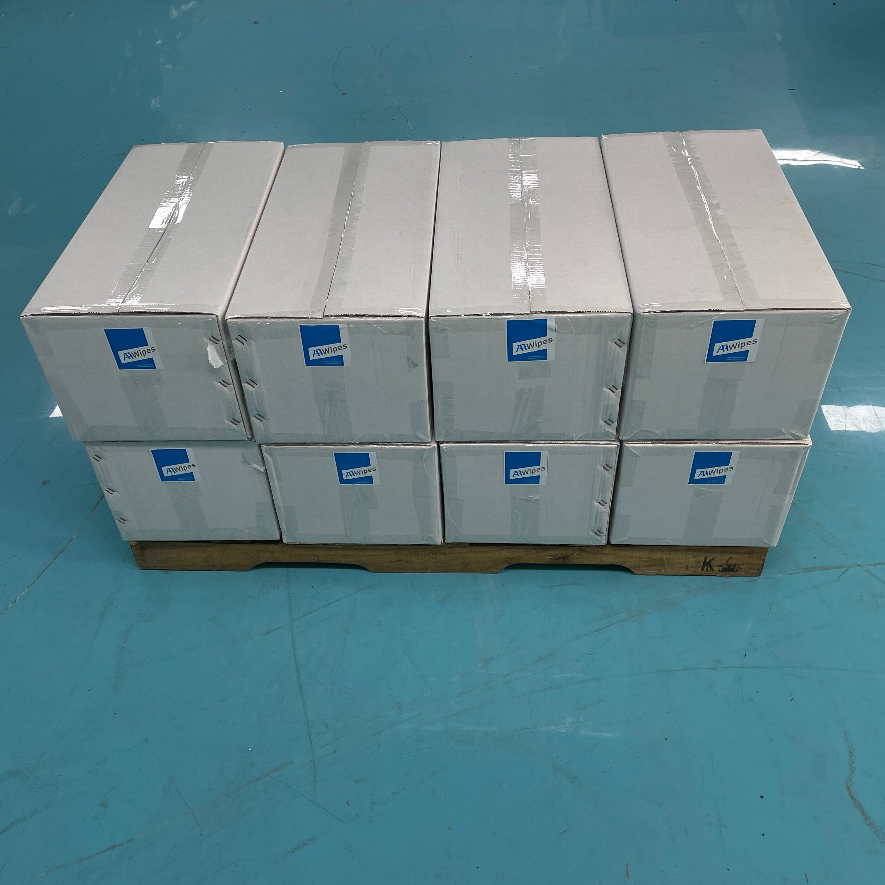 Cleanroom Wipes Nonwoven 6"x6" Cellulose/Polyester Wipers (No. NW06806, 9,000 Wipes/30 Bags/Case)