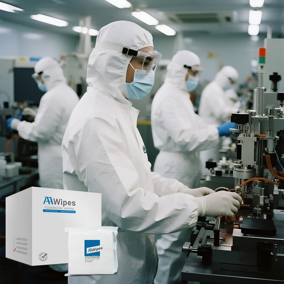 AAWipes wholesale cleanroom wipes supply chain strategy