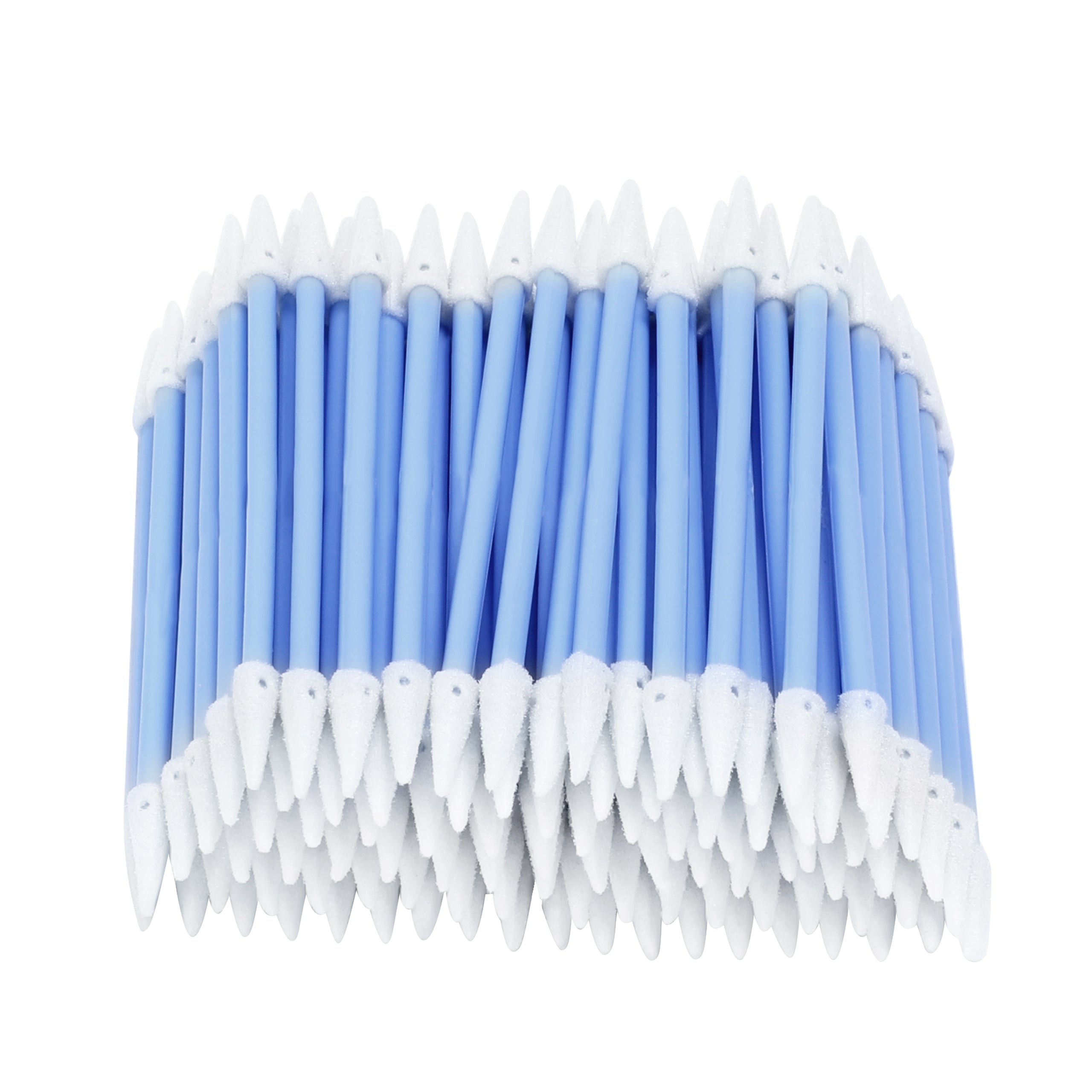 Double-Tipped Cleaning Swabs 2.9" (1,000pcs Black 3.2 mm Head, 73 mm Length), Foam Tips Swabs (No. D7230)