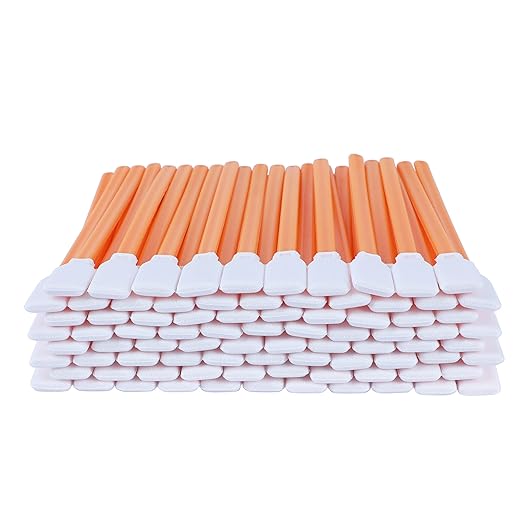 4.8" Knitted Polyester Lint Free Swabs (1,000 pcs, Length/Swab Head Width =122 mm/12 mm, Flat Rectangular) (No. A7166A)