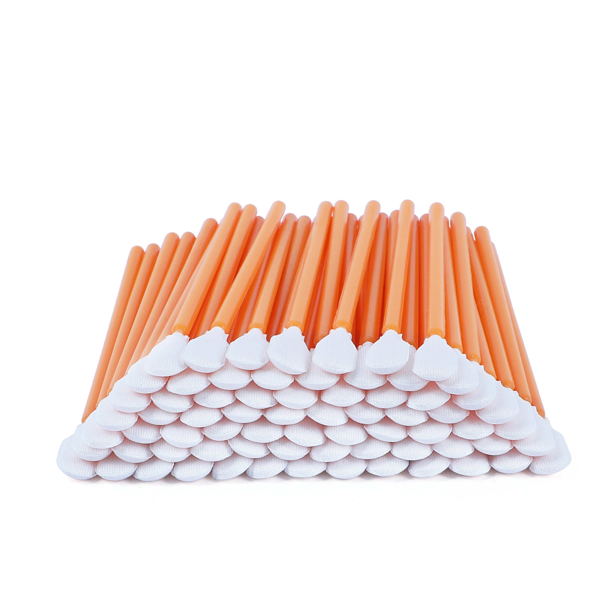 6.3" Microfiber Detailing Polyester Swabs (1,000 pcs, Orange, Length/Swab Head Width=160 mm/6.5 mm) Long Cleaning Swabs Multipurpose Purpose Lint-free Cleanroom Swab Sticks (A5157A)