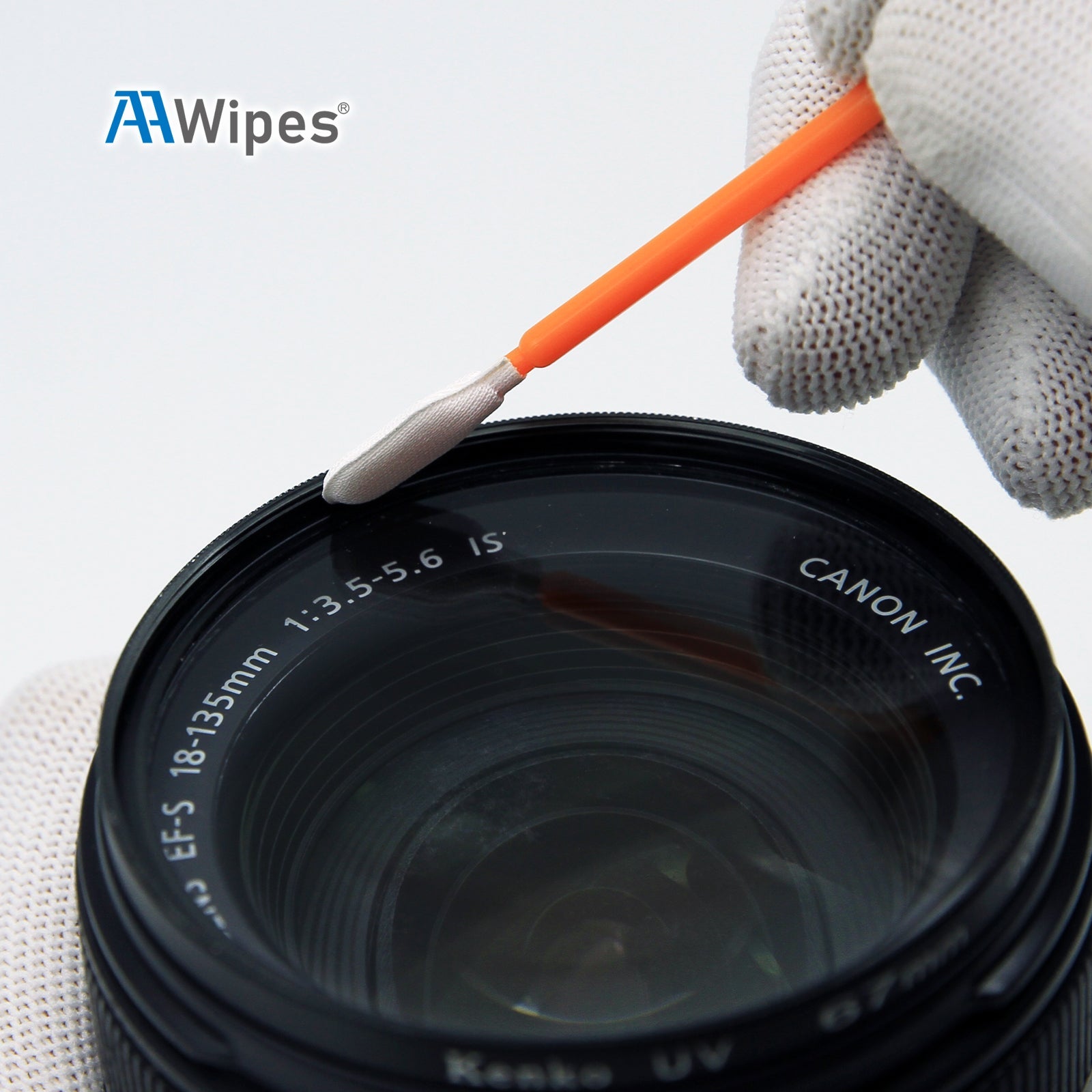6.3" Microfiber Swabs (1,000 pcs, Orange, Length/Swab Head Width=160 mm/6.5 mm) Lint-free Cleanroom Bud (A5157A)