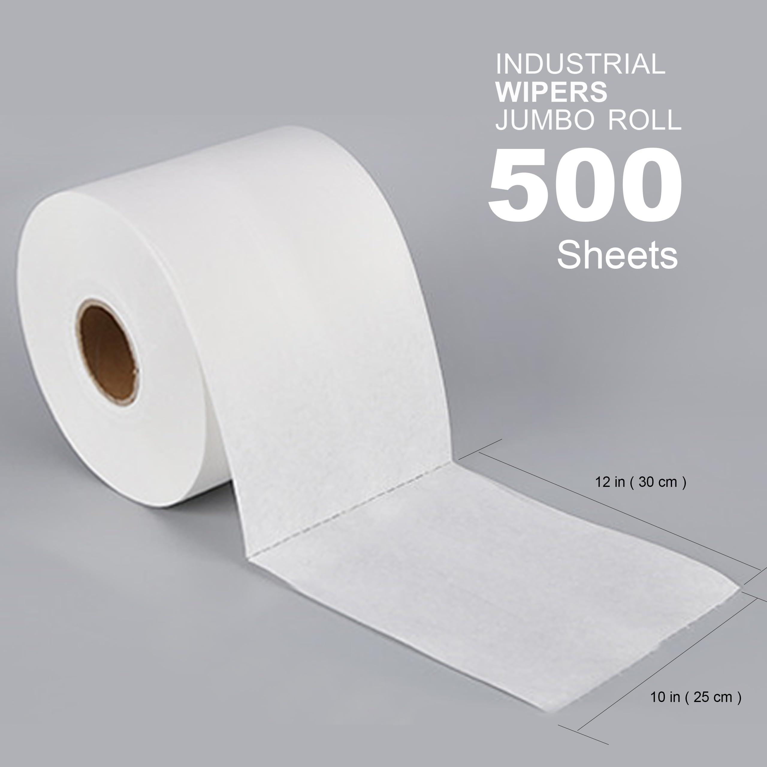 User-Friendly Design: Features a perforated design for easy tearing, allowing the use of single or multiple sheets as needed. Available in economical jumbo rolls, these towels offer convenience and strength for various cleaning needs.