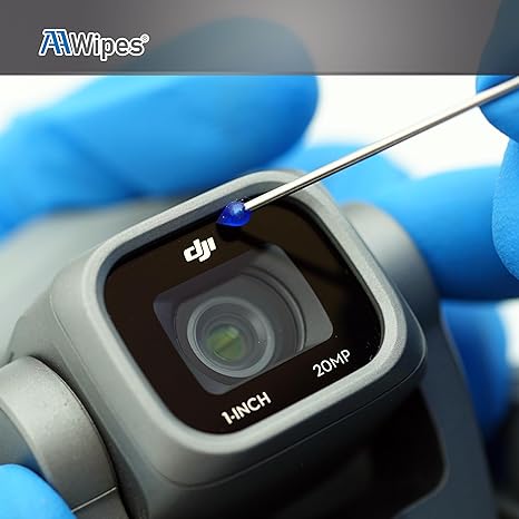 Teardrop silicone gel swab for cleanroom precision cleaning