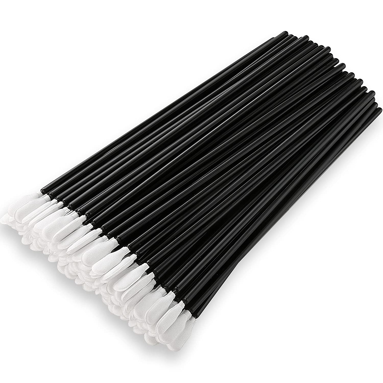 Lint Free Microfiber Cleaning Swabs with Long Handle (1,000 pcs, 6.3“, 6.8mm Head) (No. A857A)